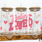 Feeling Loved Glass Can Wrap Digital PNG