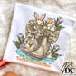 Camo Bowtie Splashing into Spring Digital PNG