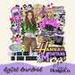 Hannah M Y2K Collage Digital PNG