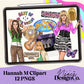 Hannah M Digital Clip Art