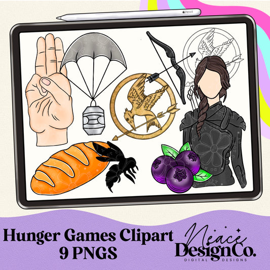 Hunger Games Digital Clip Art