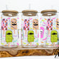 Spooky Popsicles Glass Can Wrap Digital PNG