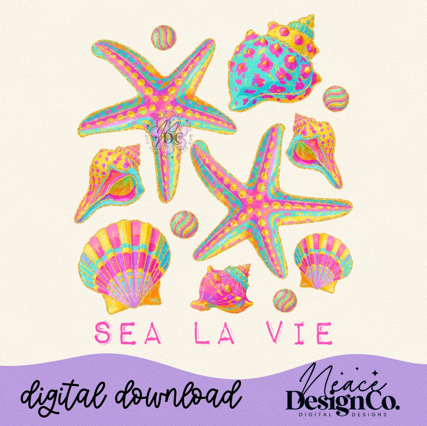Sea La Vie Digital PNG