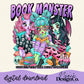 Book Monster Digital PNG