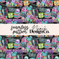 Book Monster Seamless Digital PNG