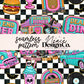 Dead End Diner Seamless Digital PNG
