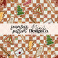 HP Gingerbread Seamless Digital PNG