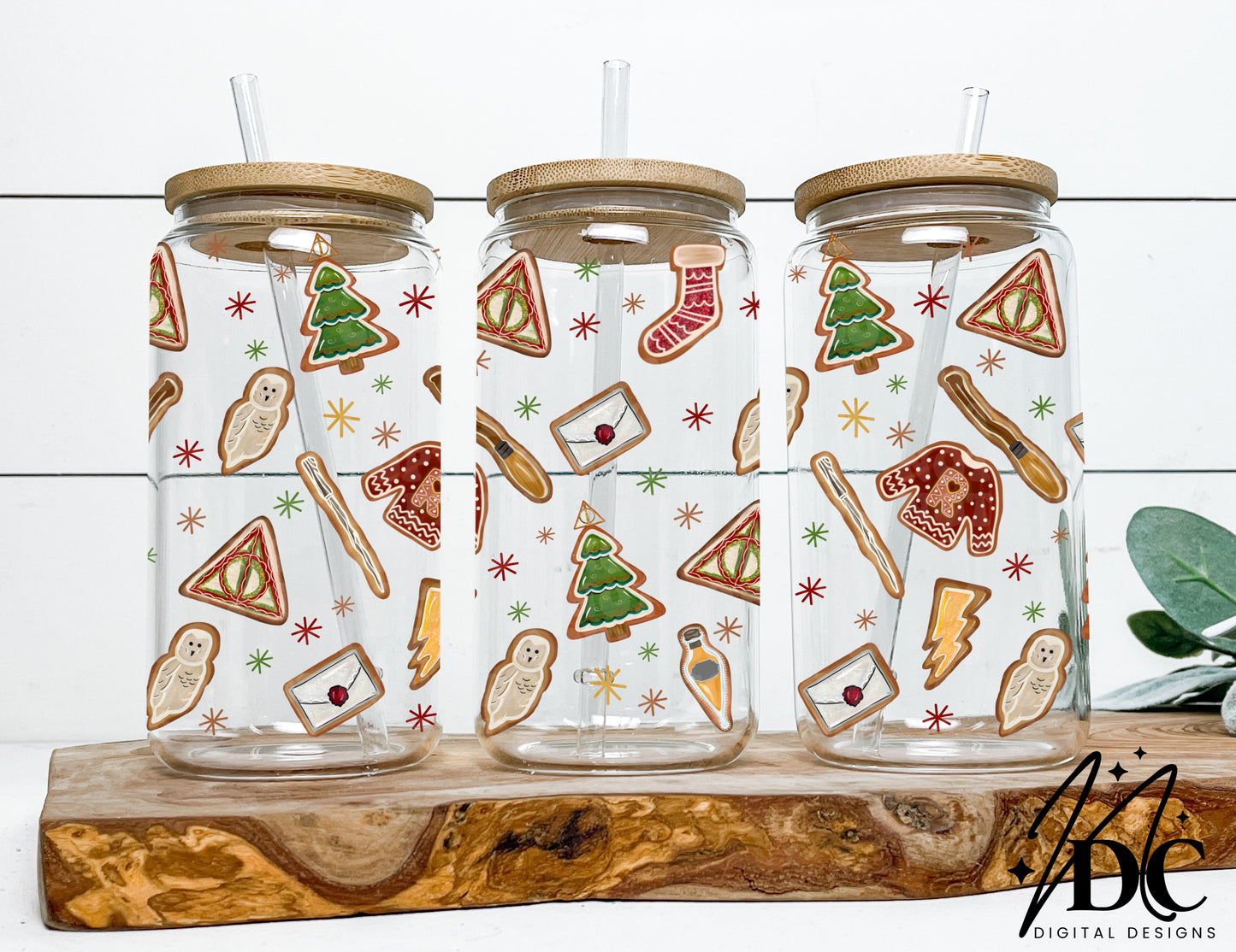 HP Favorite Things Glass Can Wrap Digital PNG