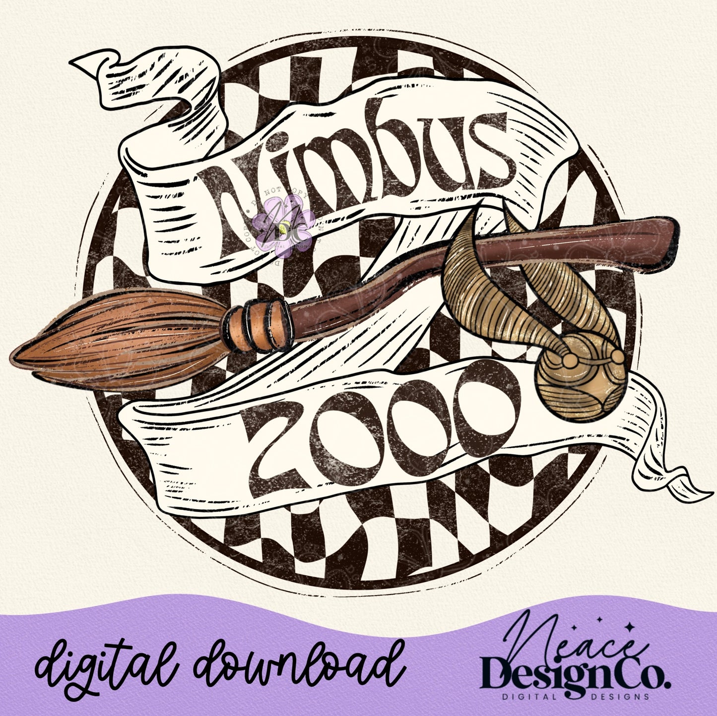 Nimbus 2000 Digital PNG
