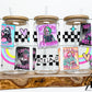 Horror Books Glass Can Wrap Digital PNG