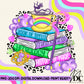 Magical Bookstack Digital PNG