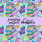 Magical Bookstack Seamless Digital PNG