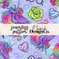 Thestral Unicorn Seamless Digital PNG