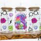 Thestral Unicorn Glass Can Wrap Digital PNG