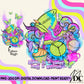 Time is a Thief w/Sleeve Design Digital PNG