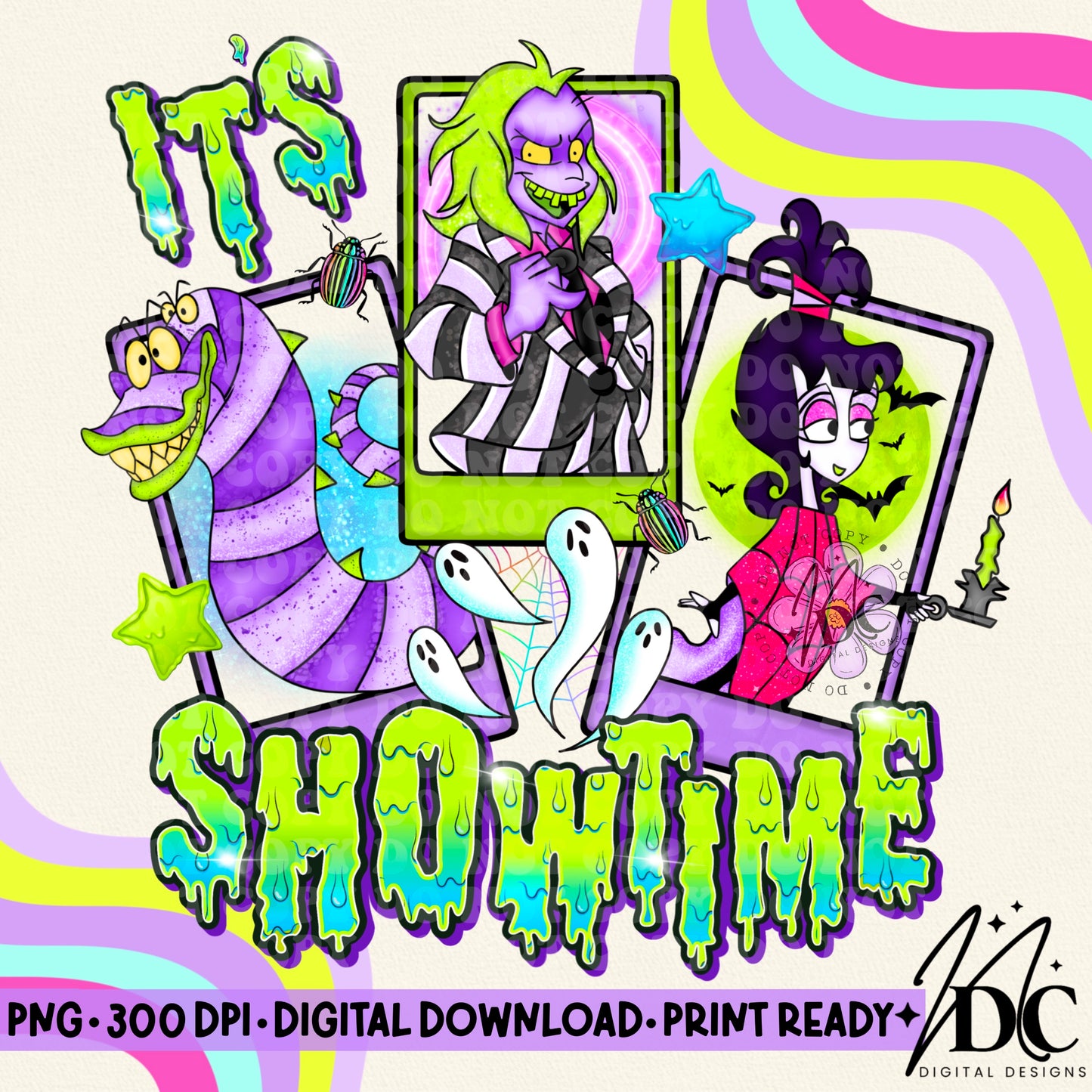 It's Showtime Digital PNG