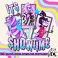 It's Showtime Muted Tones Digital PNG