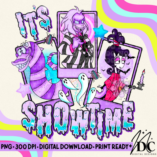 It's Showtime Muted Tones Digital PNG