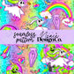 Zero and Oogie Seamless Digital PNG