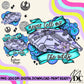 Never Tell me the Odds w/Sleeve Design Digital PNG