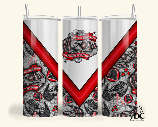 Take a Ride on the Dark Side Tumbler Digital PNG