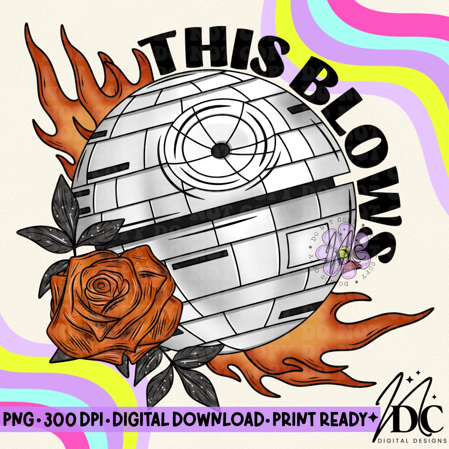 This Blows Digital PNG