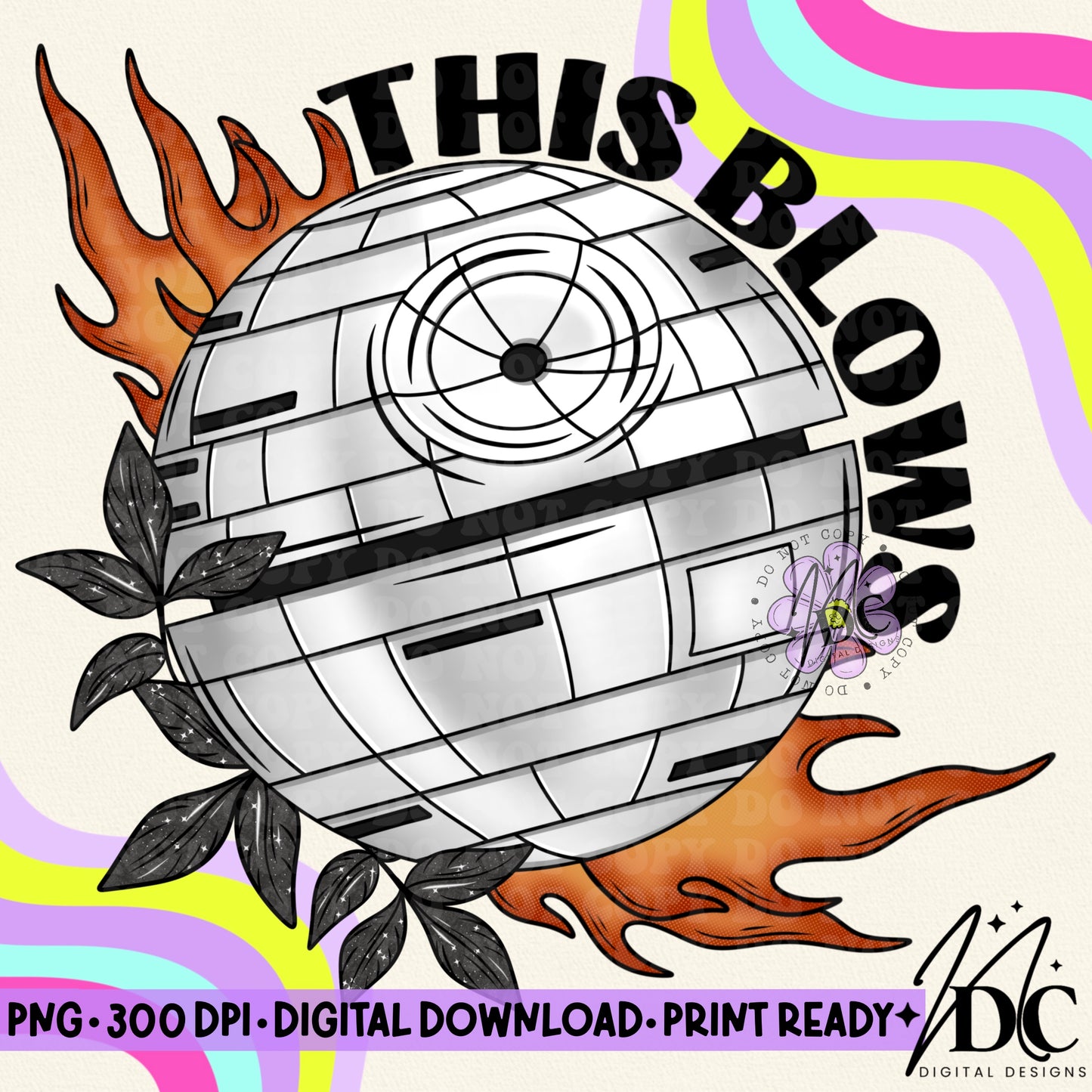 This Blows Digital PNG