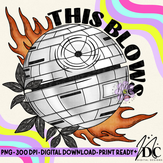 This Blows Digital PNG