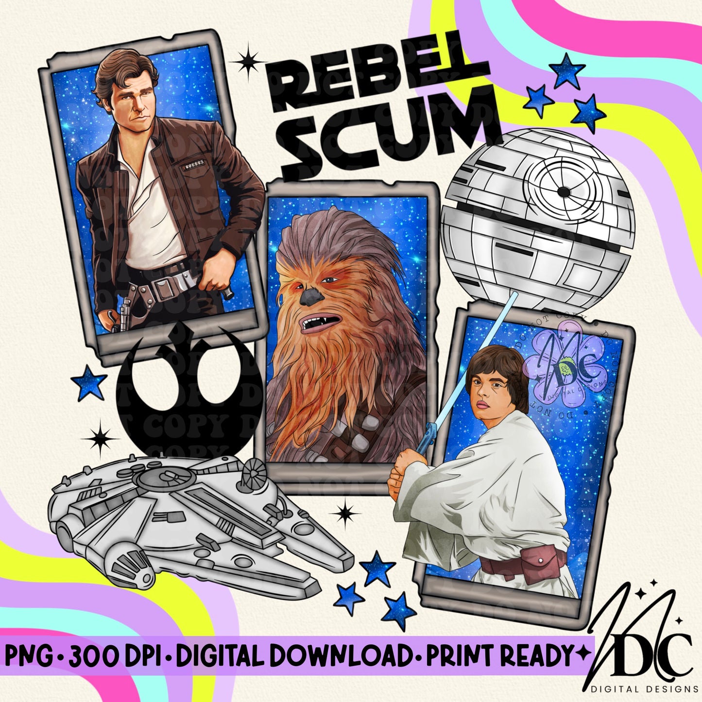 Rebel Scum Digital PNG