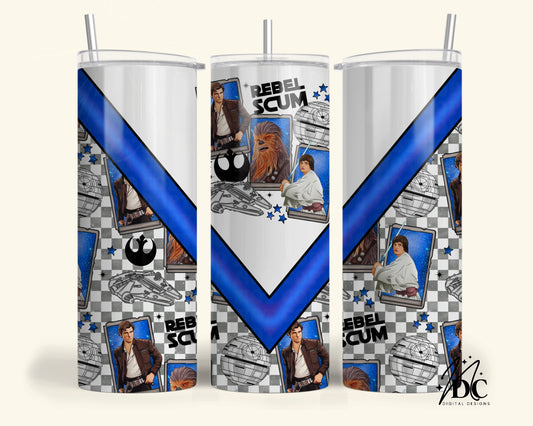 Rebel Scum Tumbler Digital PNG
