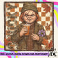 Vintage Fall C Doll Digital PNG