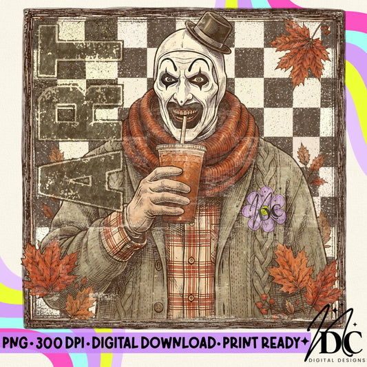 Vintage Fall Art Digital PNG