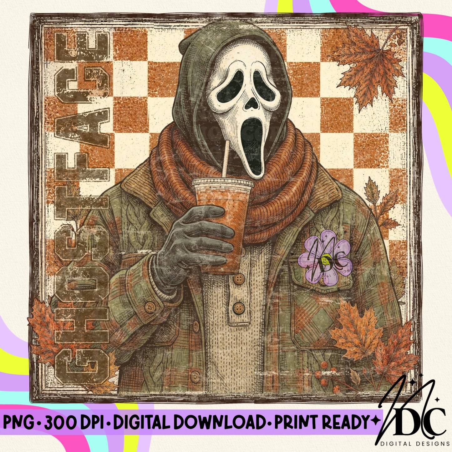 Vintage Fall GF Digital PNG