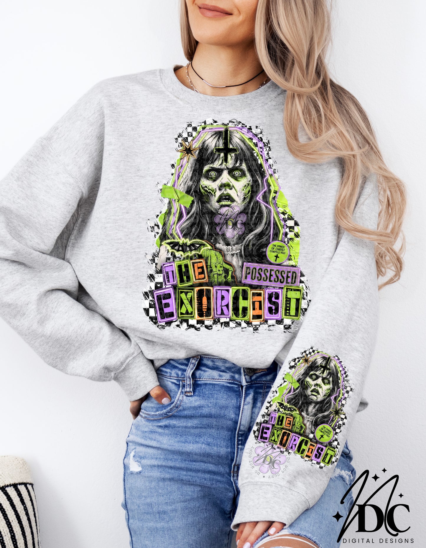 Halloween Retro Grunge Collage Bundle