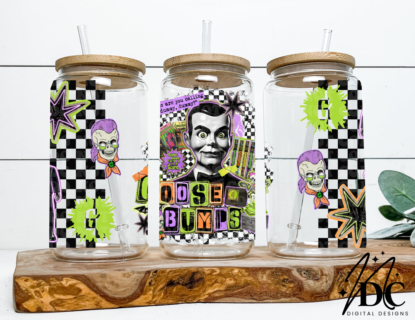 Halloween Retro Grunge Collage Bundle