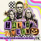 Halloween Grunge Collage Digital PNG