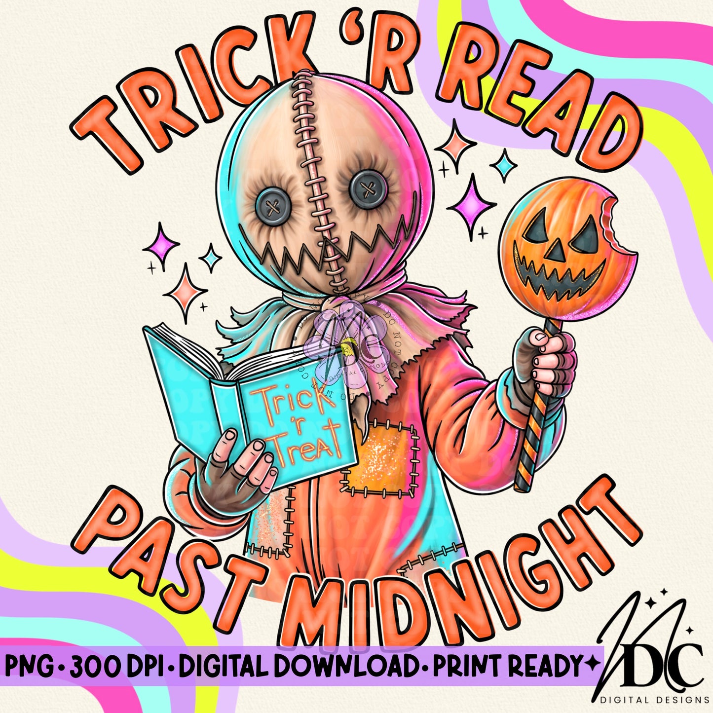 Trick 'R Read Digital PNG