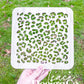 Medium Leopard Bleaching Stencil