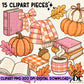 Fall Cozy Digital Clip Art