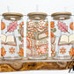 Autumn Book Club Glass Can Wrap Digital PNG