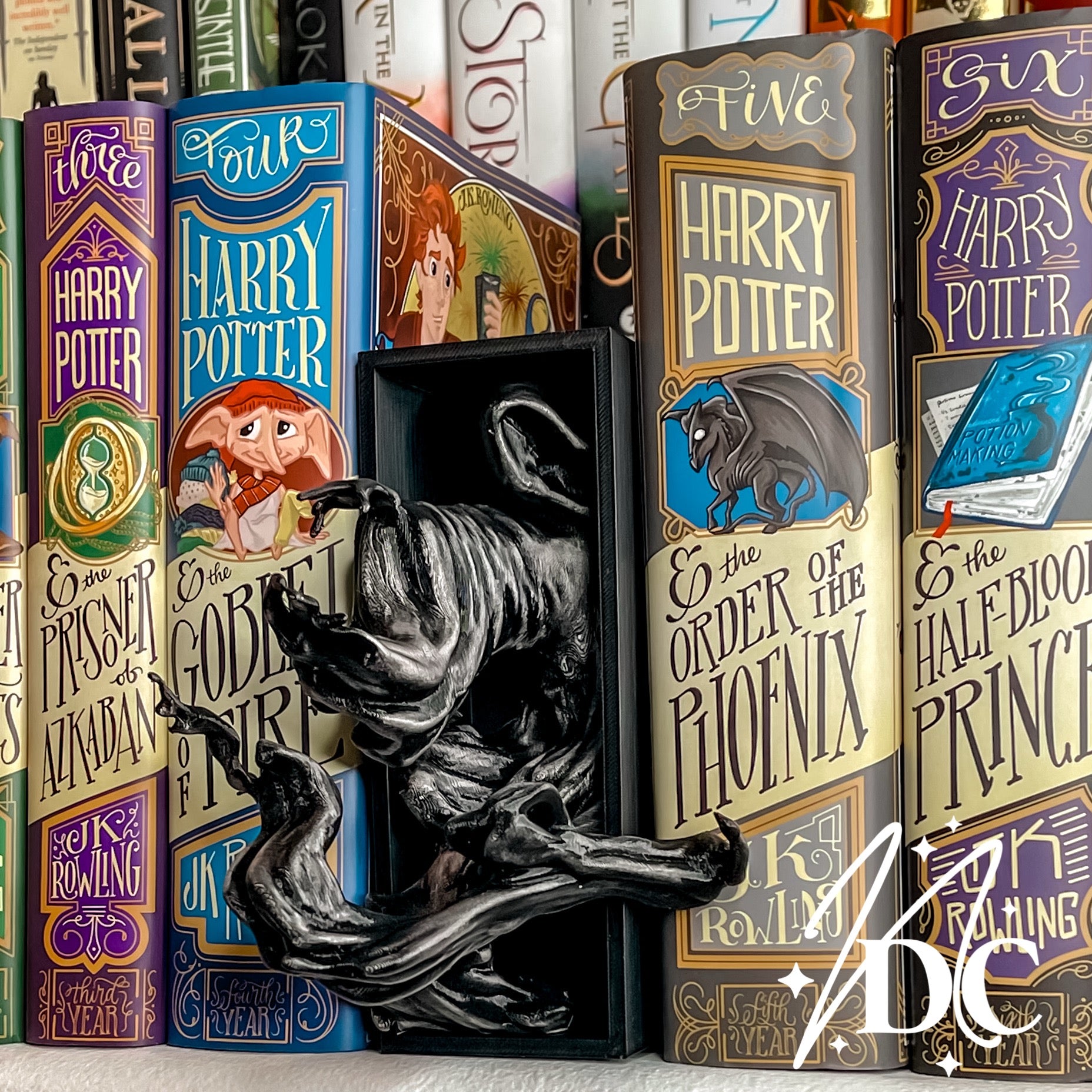 HP Inspired Dementor Book Nook – Neace Design Co. Digital Designs