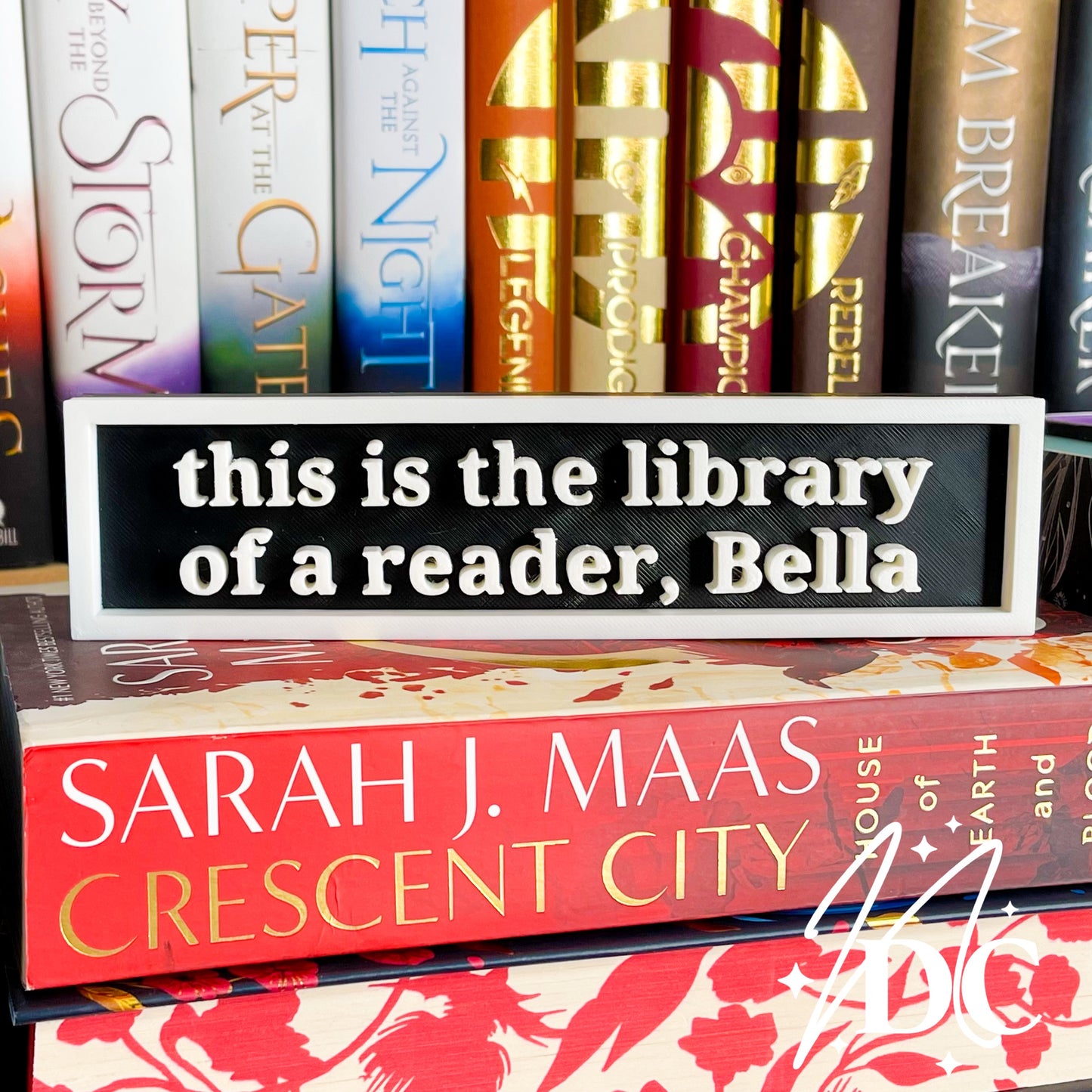 Twilight Inspired Library Sign