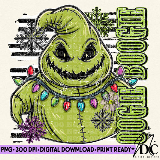 Christmas Oogie Boogie Digital PNG