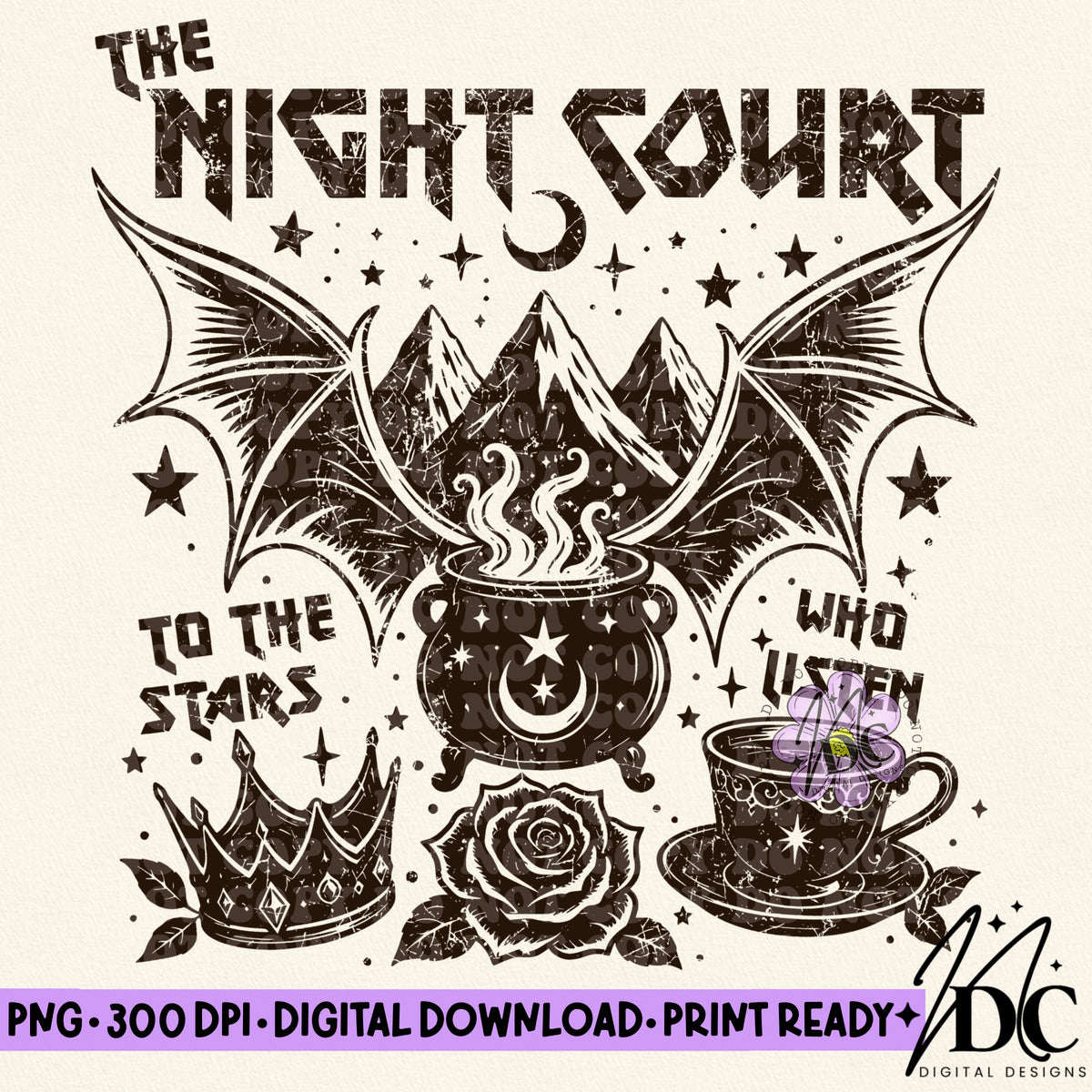 The Night Court Digital PNG