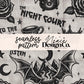 The Night Court Gray Seamless Digital PNG