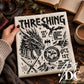 Threshing Day Digital PNG