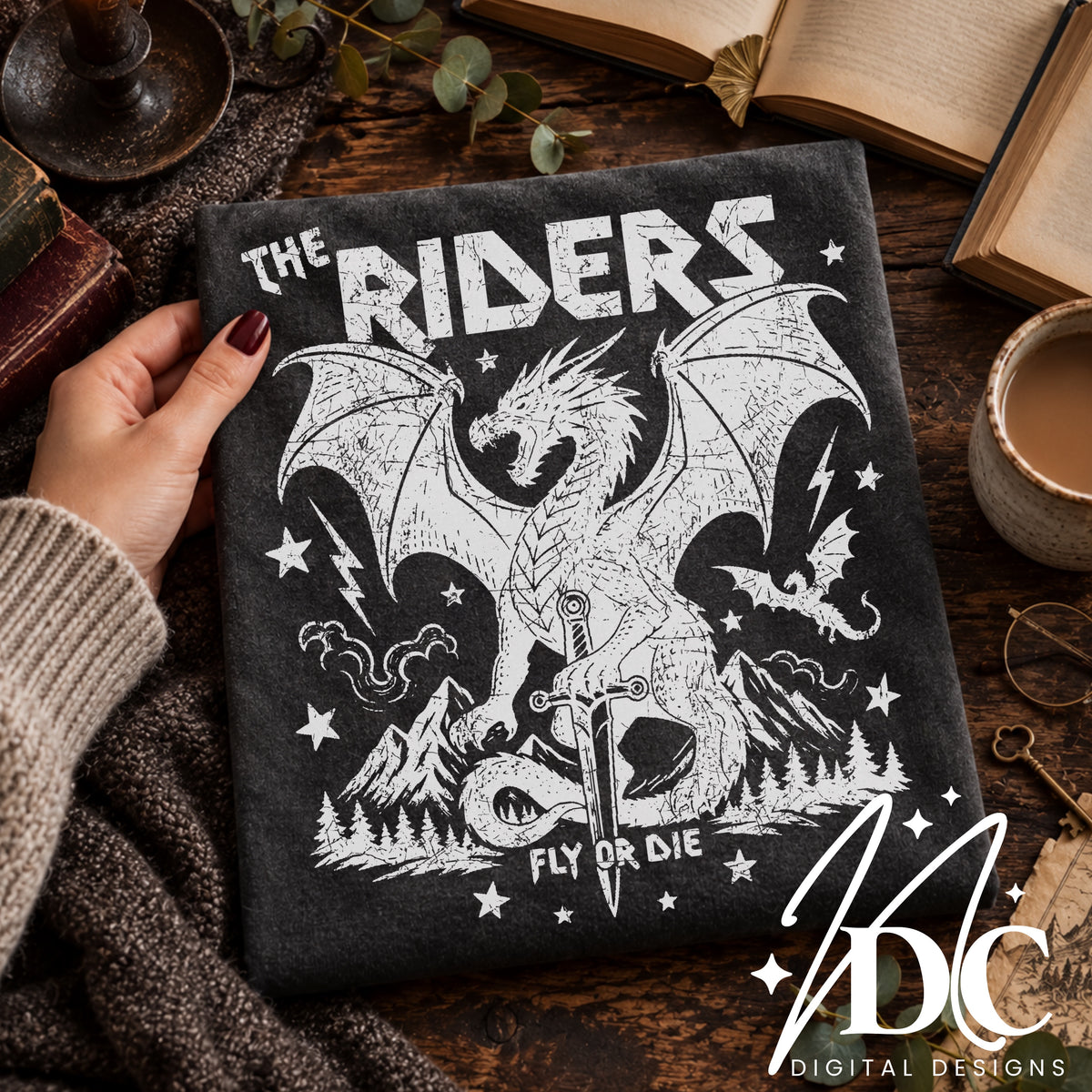 The Riders Digital PNG