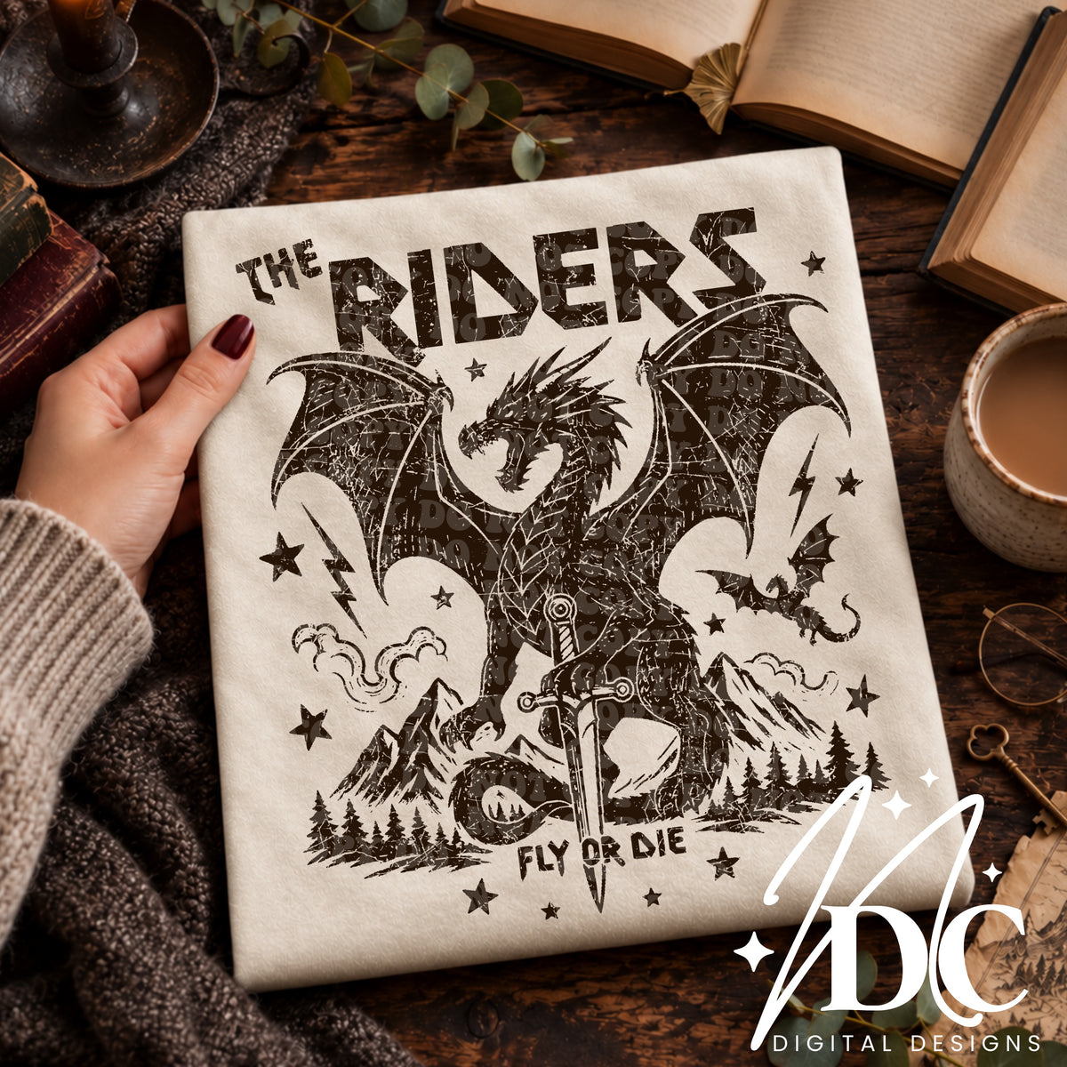 The Riders Digital PNG