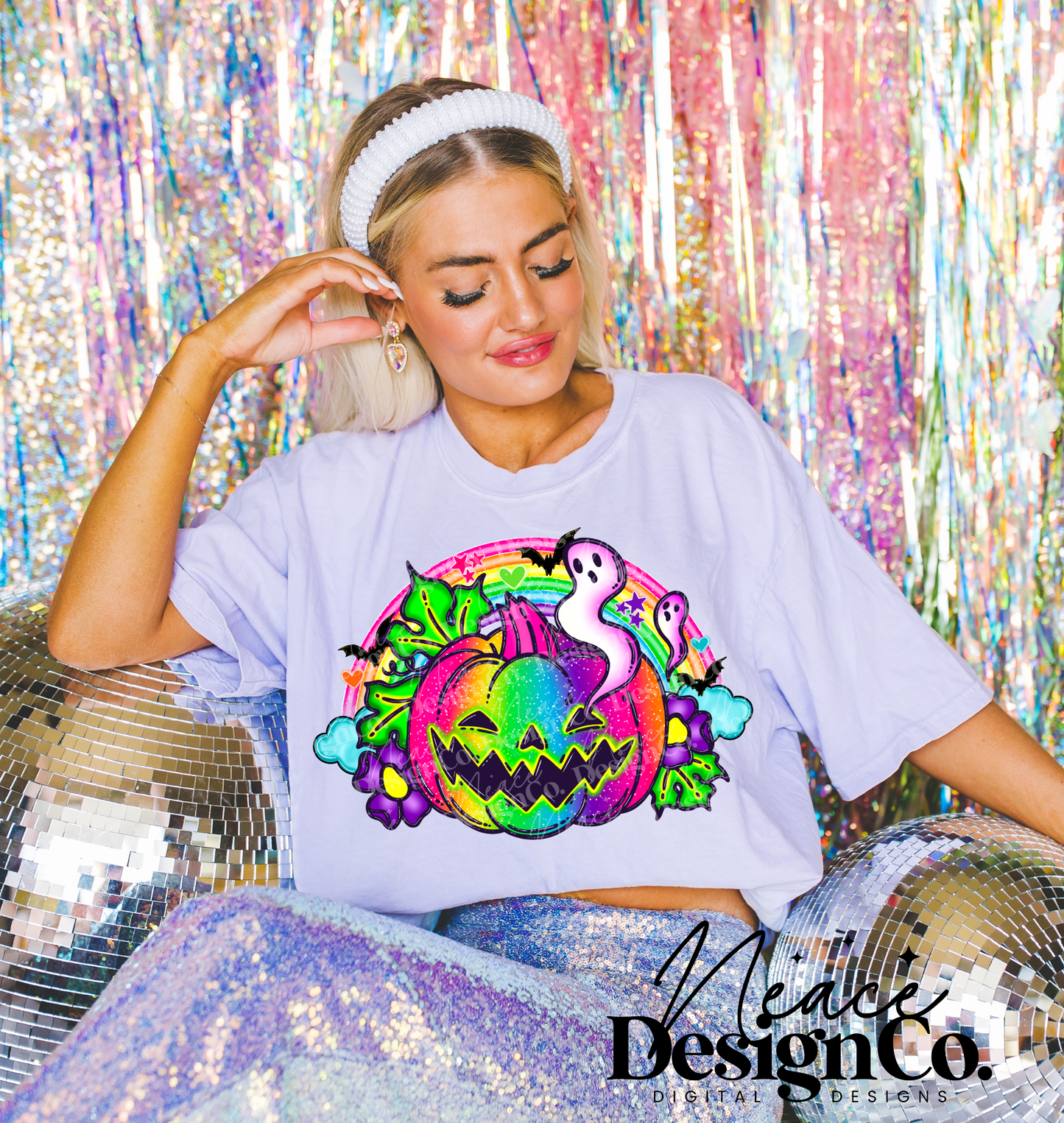 LF Ghost Pumpkin Digital PNG