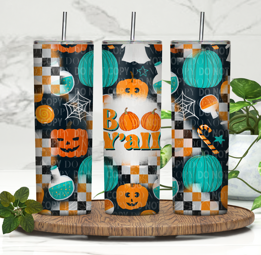 Boo Y’all Tumbler Digital PNG
